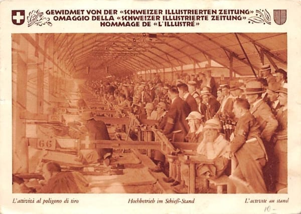 Bellinzona, Eidg. Schützenfest Juli 1929