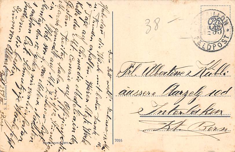 Giubiasco, Strazione ed Hotel Pension