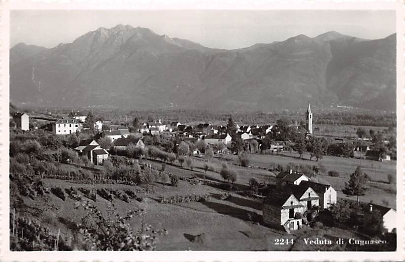 Cugnasco, Veduta di Cugnasco
