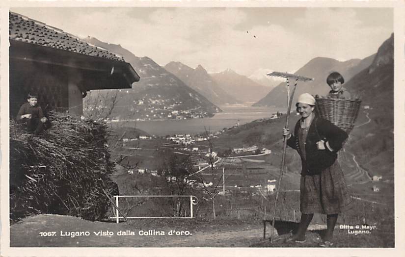 Lugano, visto dalla Collina d'oro