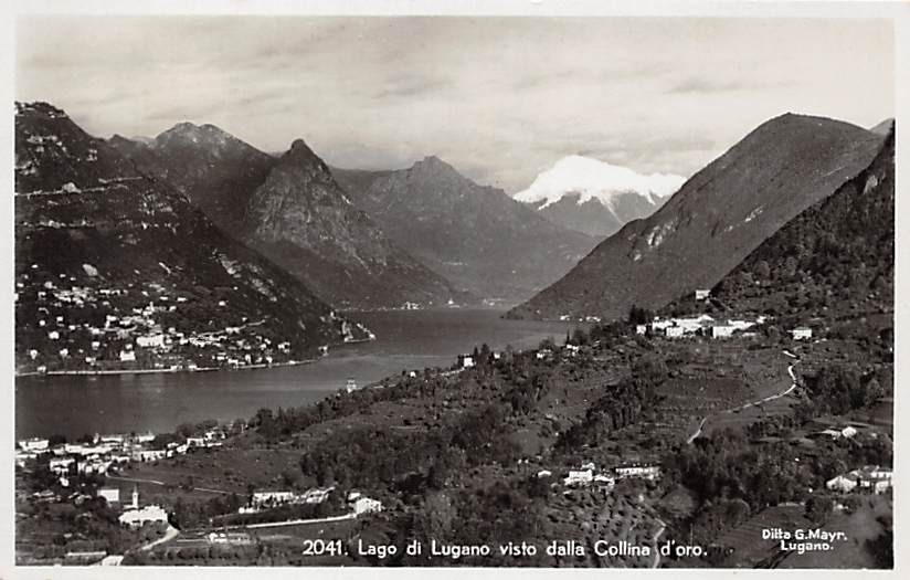 Lugano, visto dalla Collina d'oro