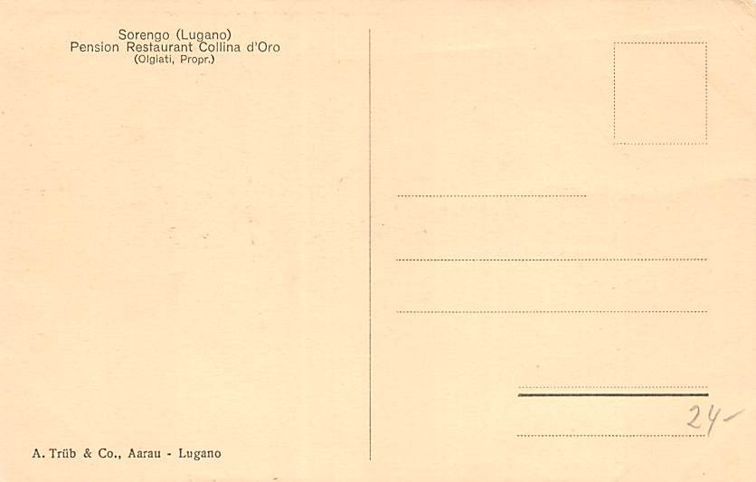 Sorengo, Pension Restaurant Collina d'Oro