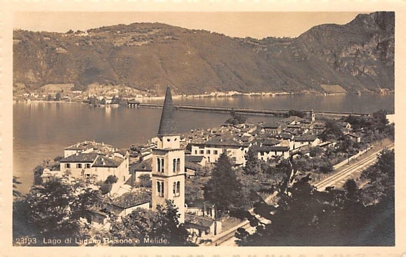 Bissone, e Melide, Lago di Lugano