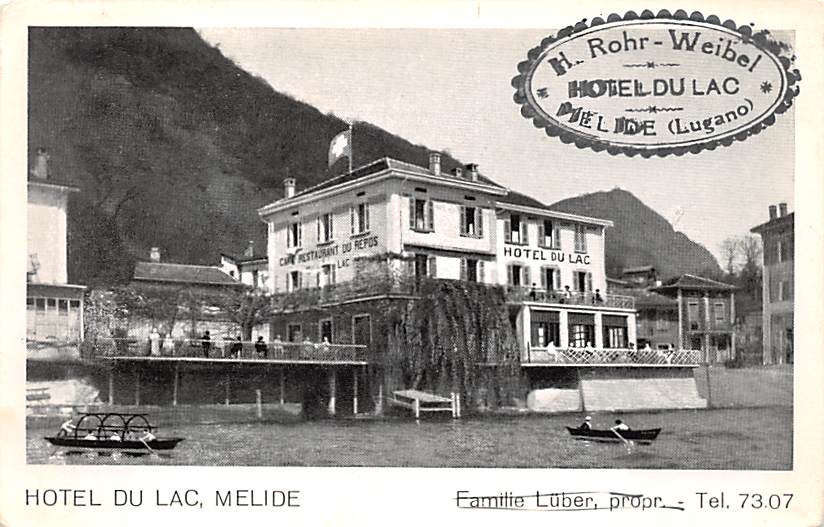 Melide, Hotel du lac