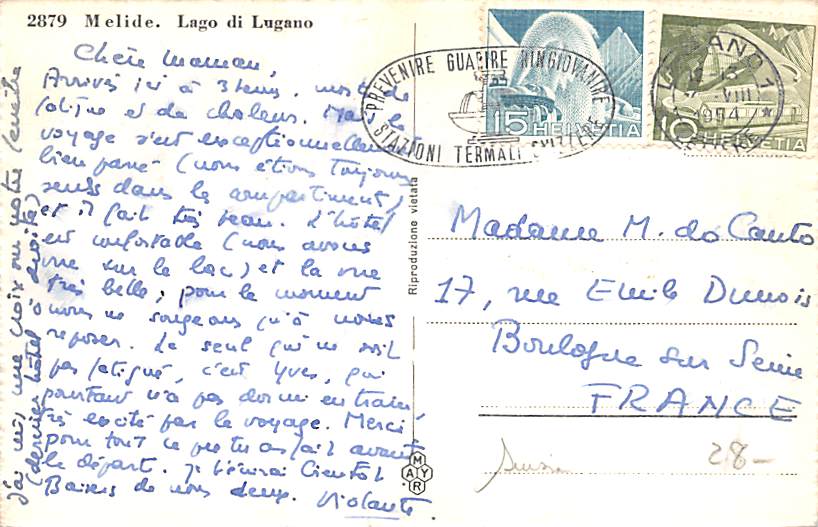 Melide, Lago di Lugano