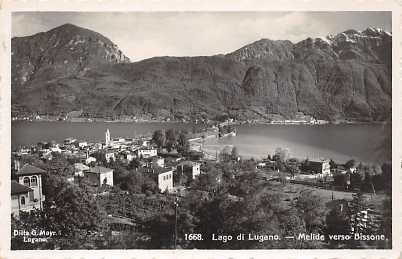 Melide, Lago di Lugano