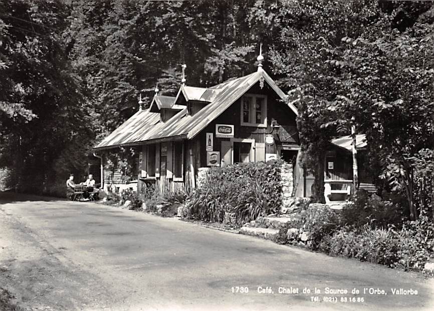 Vallorbe, Café, Chalet de la Source de l'Orbe