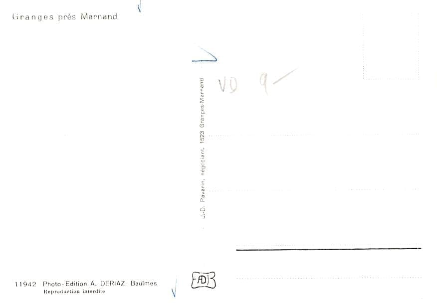 Granges, près Marnand