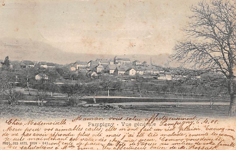 Pampigny, Vue générale