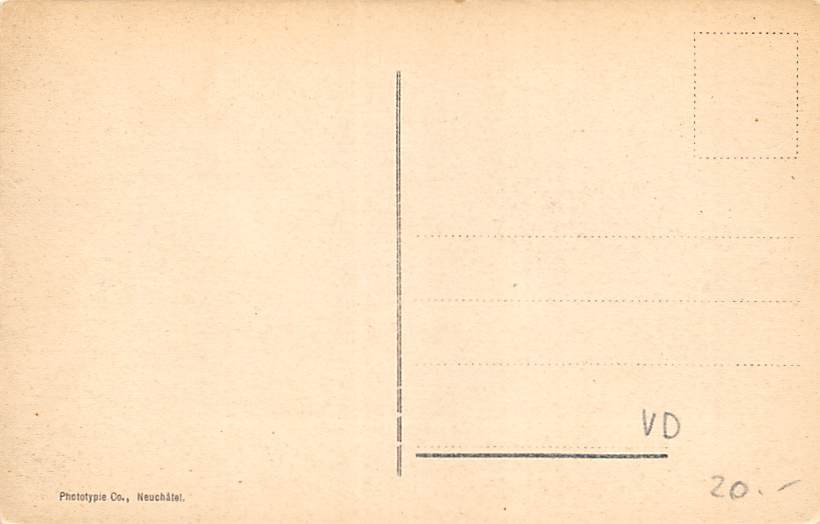 Ste. Croix, Vue générale et le Mont des Cerfs