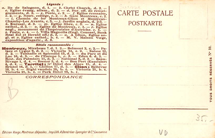 Montreux, et environs