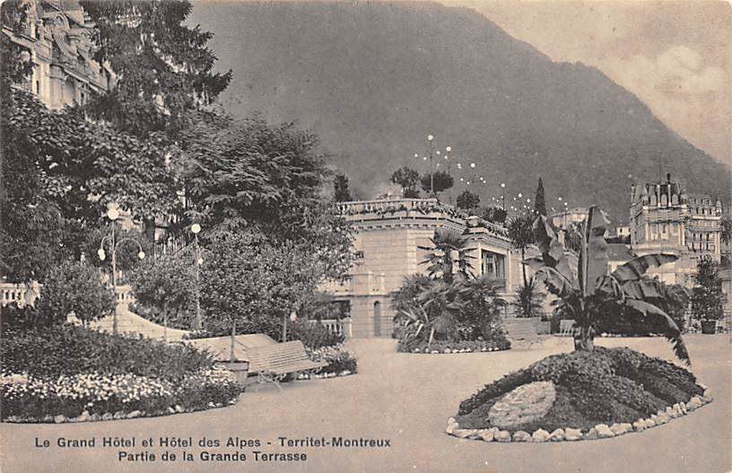 Territet, Montreux, La Grand Hotel et Hotel des Alpes