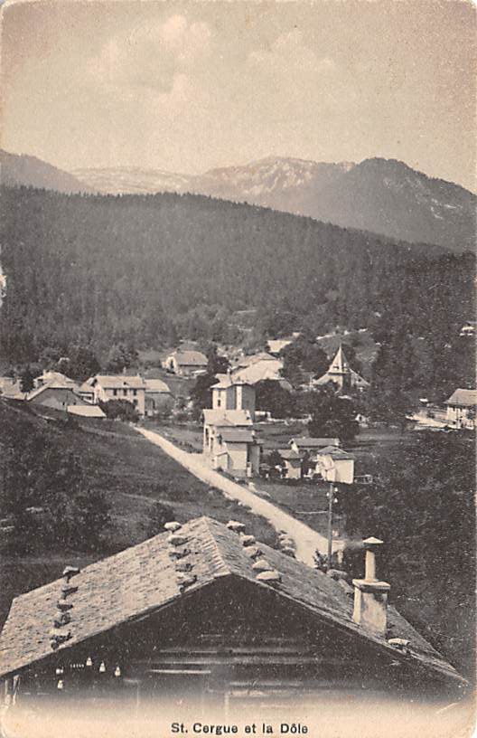 St. Cergues, et la Dole