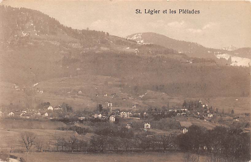 St. Légier, et les Pléiades