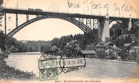 Bern, Kornhausbrücke mit Altenberg
