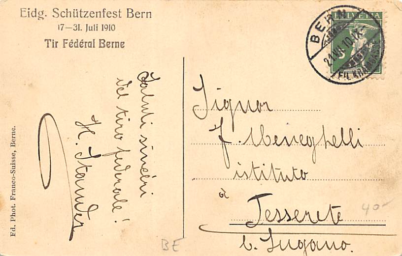 Bern, Eidgen. Schützenfest