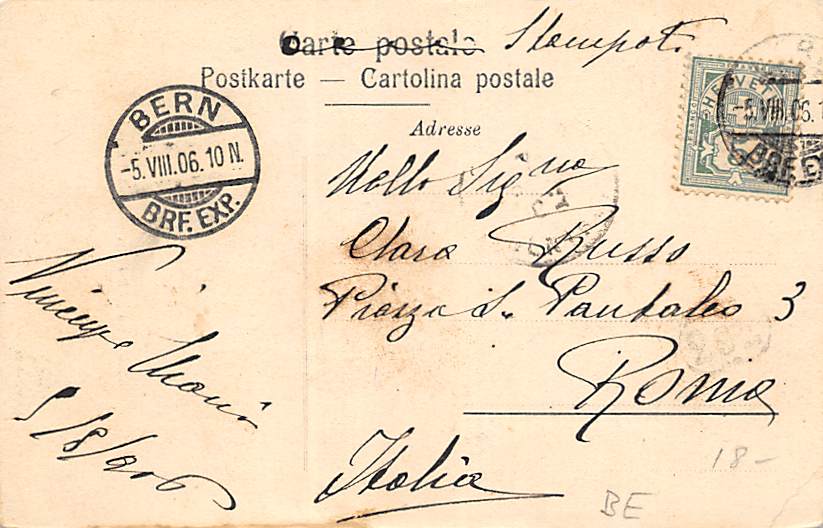 Bern, Kesslergasse und Münster