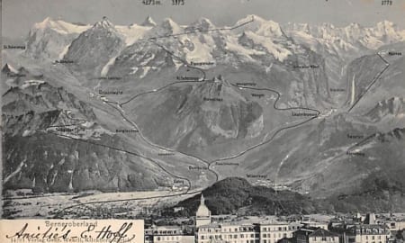 Berner Oberland, Panoramakarte