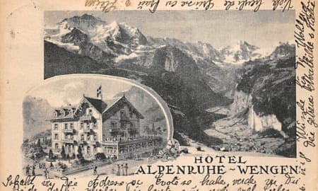 Wengen, Hotel Alpenruhe