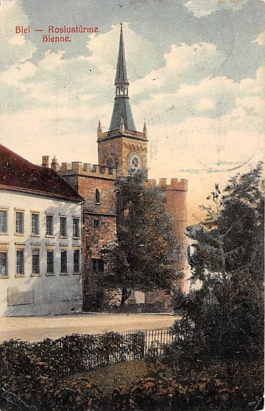 Biel, Rosiustürme