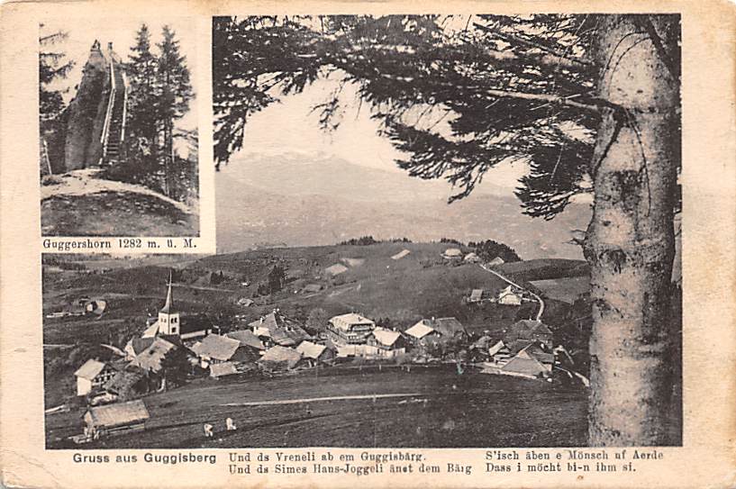 Guggisberg, Gruss aus Guggisberg