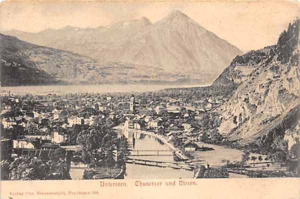 Unterseen, Thunersee und Riesen