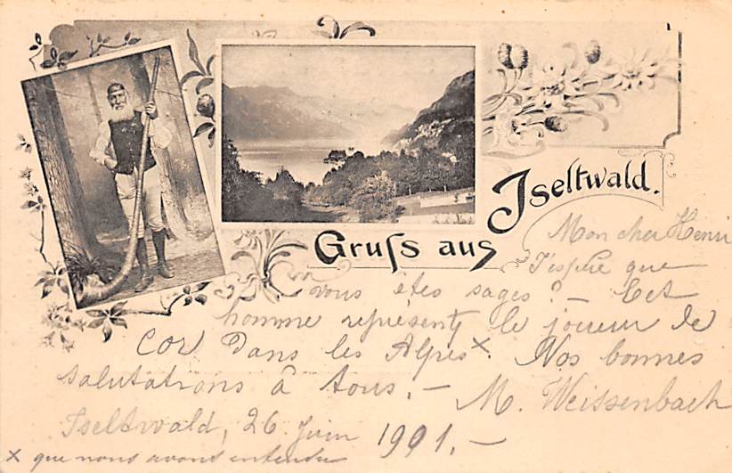 Iseltwald, Gruss aus Iseltwald