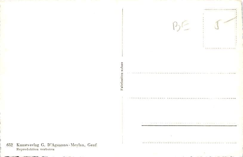 Wilderswil, mit Blick auf die Alpen