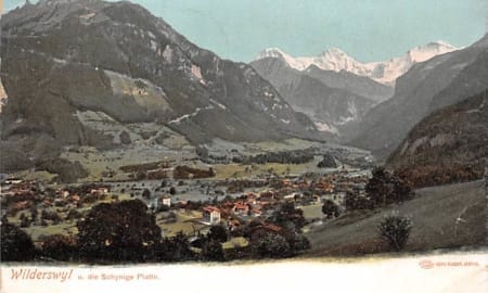 Wilderswil, u. die Schynige Platte