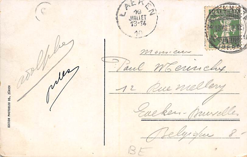 Kandersteg, mit Blüemlisalp