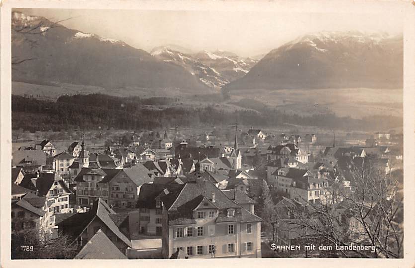 Saanen, mit dem Laufenberg