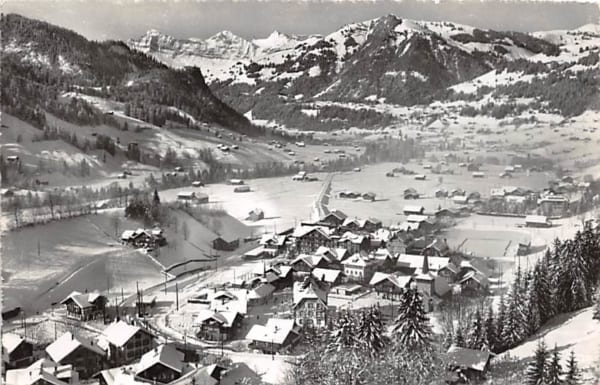 Gstaad, Vue générale