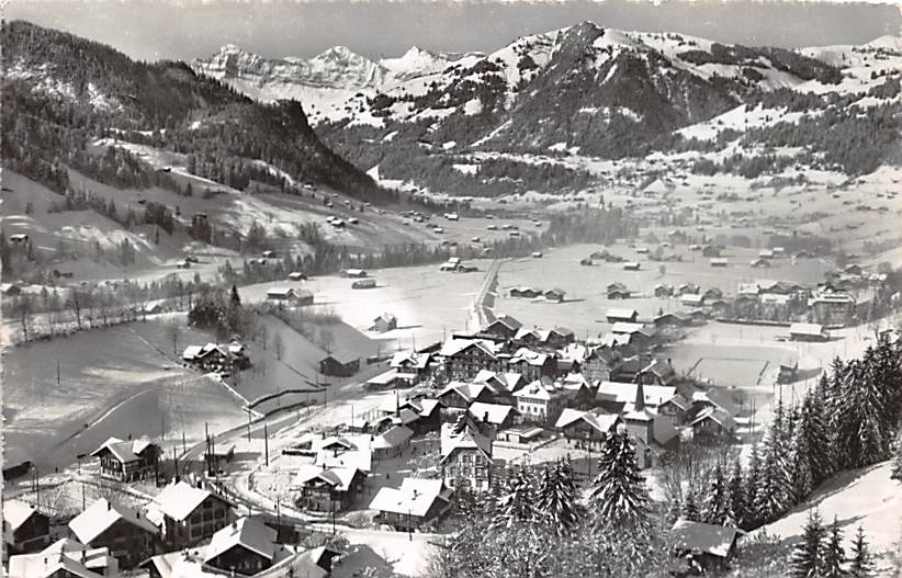 Gstaad, Vue générale