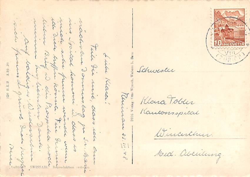 Rheinau, Fliegeraufnahme