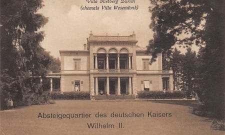 Zürich, Villa Rietberg, Kaiser Wilhelm II