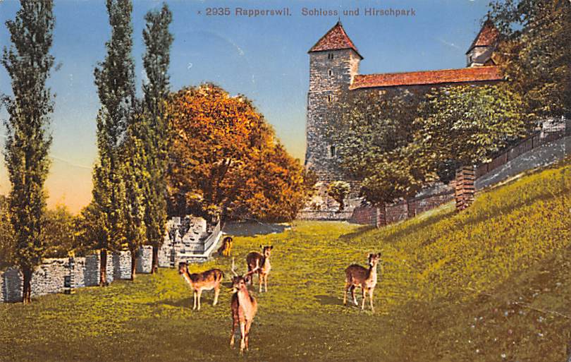 Rapperswil, Schloss und Hirschpark