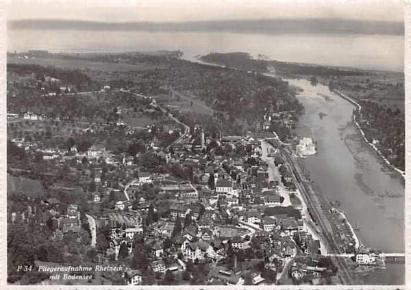 Rheineck, Fliegeraufnahme