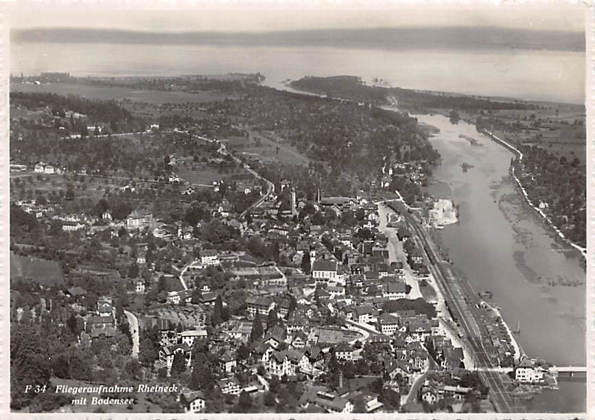 Rheineck, Fliegeraufnahme