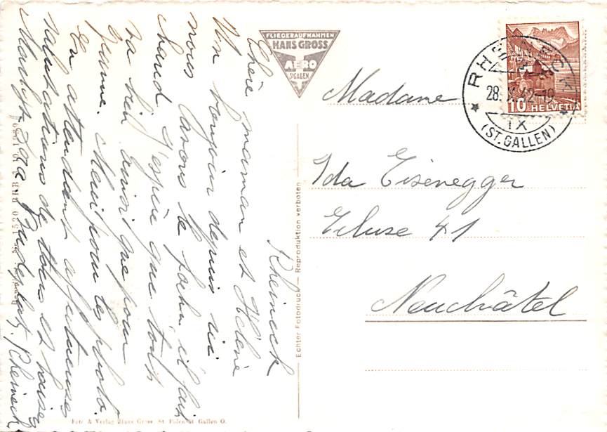 Rheineck, Fliegeraufnahme