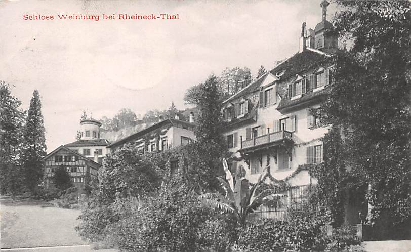 Rheineck, Thal, Schloss Weinburg