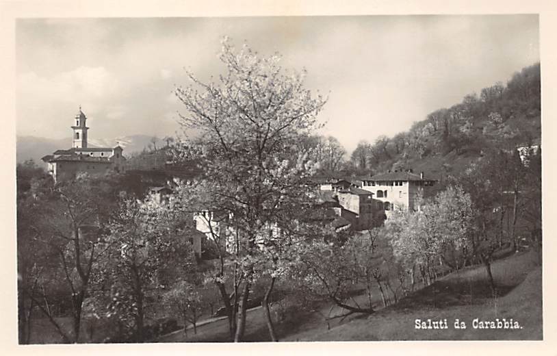 Carabbia, Saluti