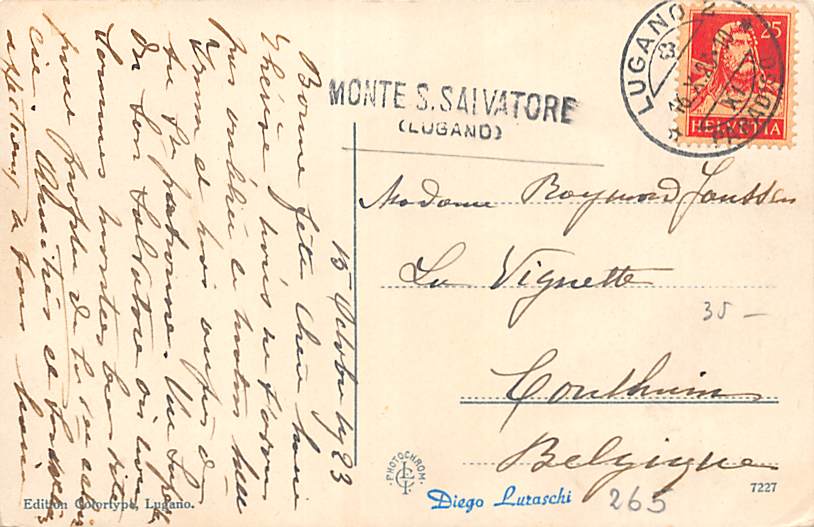 Lugano, Hotel Restaurant