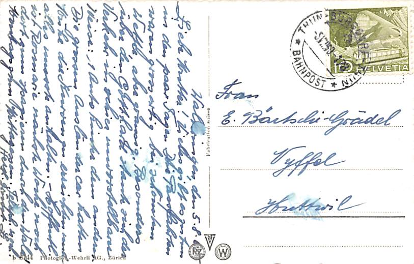 Fextal, Crasta, Heuernte