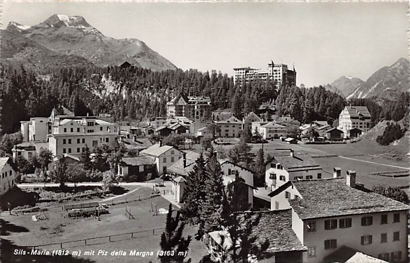 Sils Maria, mit Piz della Margna
