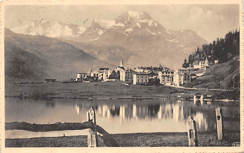 Silvaplana, mit Piz Margna