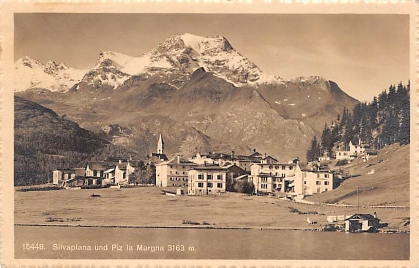 Silvaplana, und Piz la Margna