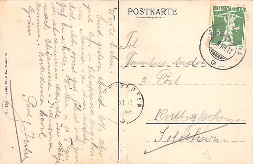 Pontresina, Rosegtal, Tschierva-Hütte