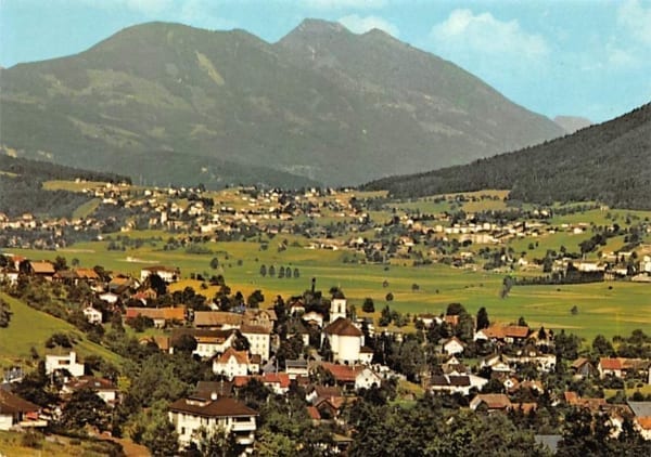 LIE - Mauren, Blick ins österreichische Vorarlberg