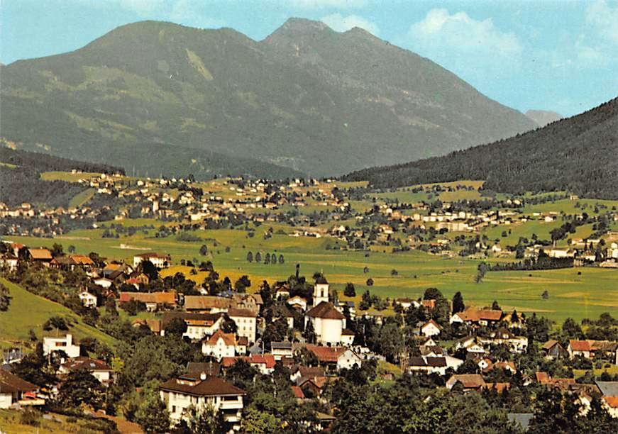 LIE - Mauren, Blick ins österreichische Vorarlberg