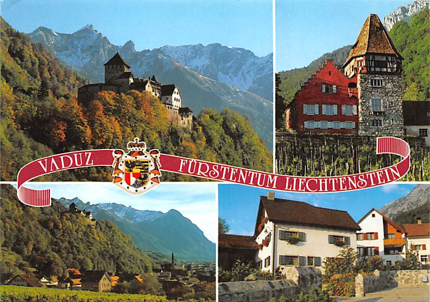 LIE - Vaduz, Rotes Haus, Alt Vaduz